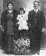  TRAPANI 1915 - i coniugi SCHIAVONE e la 1^ figlia Lucia 